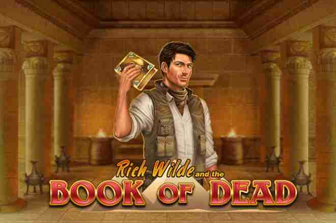 Tela do jogo Book of Dead no 944BET app.
