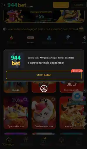 Aplicativo móvel 944BET para apostas e jogos em qualquer lugar